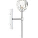 Regalia 1 Light 7 inch Polished Chrome Vanity Light Wall Light