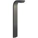Independence 12 AC/DC 2.75 watt Textured Black Curved Path Light in 3000K