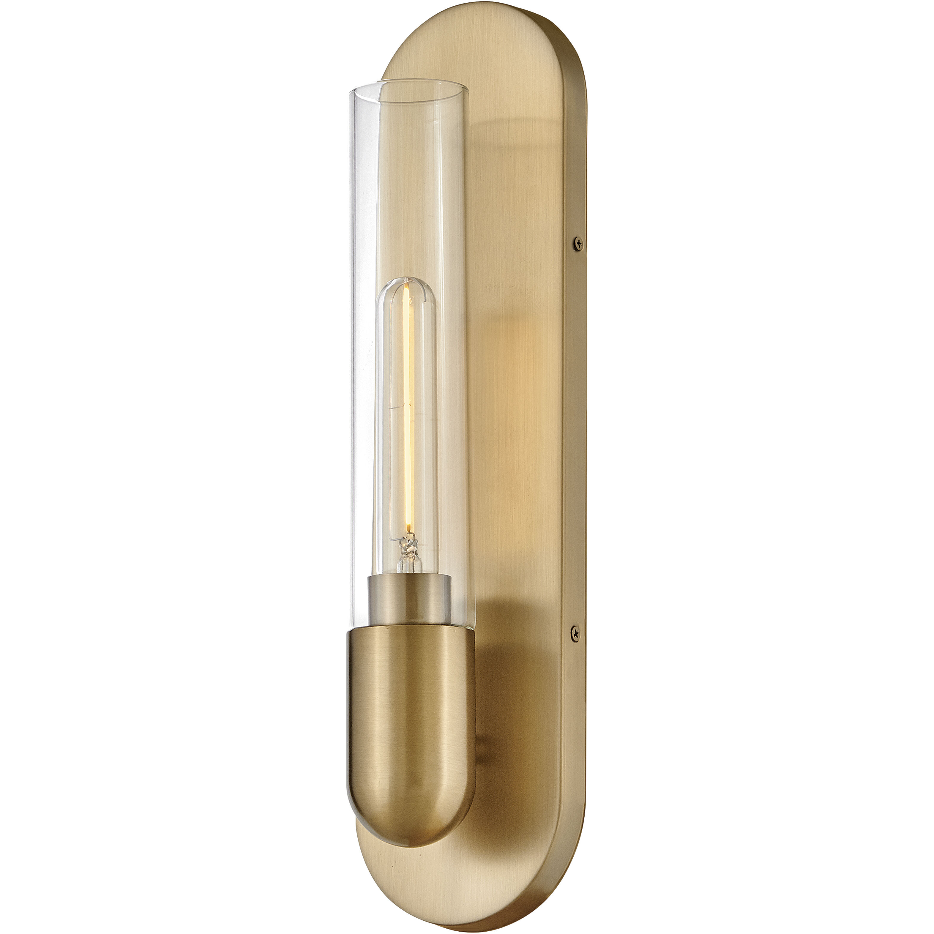 Tully 1 Light 4.5 inch Lacquered Brass ADA Sconce Wall Light