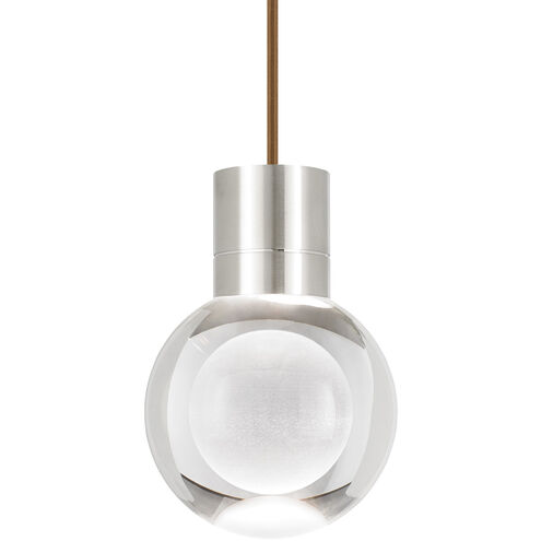 Mina LED 5.4 inch Satin Nickel Line-Voltage Pendant Ceiling Light