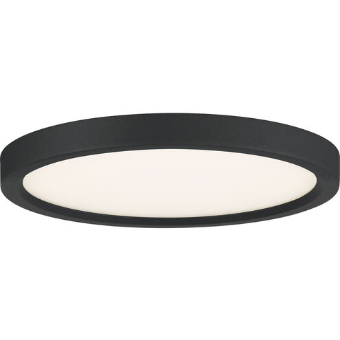 Quoizel Outskirts 11 inch Earth Black Flush Mount Ceiling Light OST1711EK - Open Box