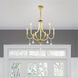 Glendale 5 Light 25 inch Polished Brass Chandelier Ceiling Light