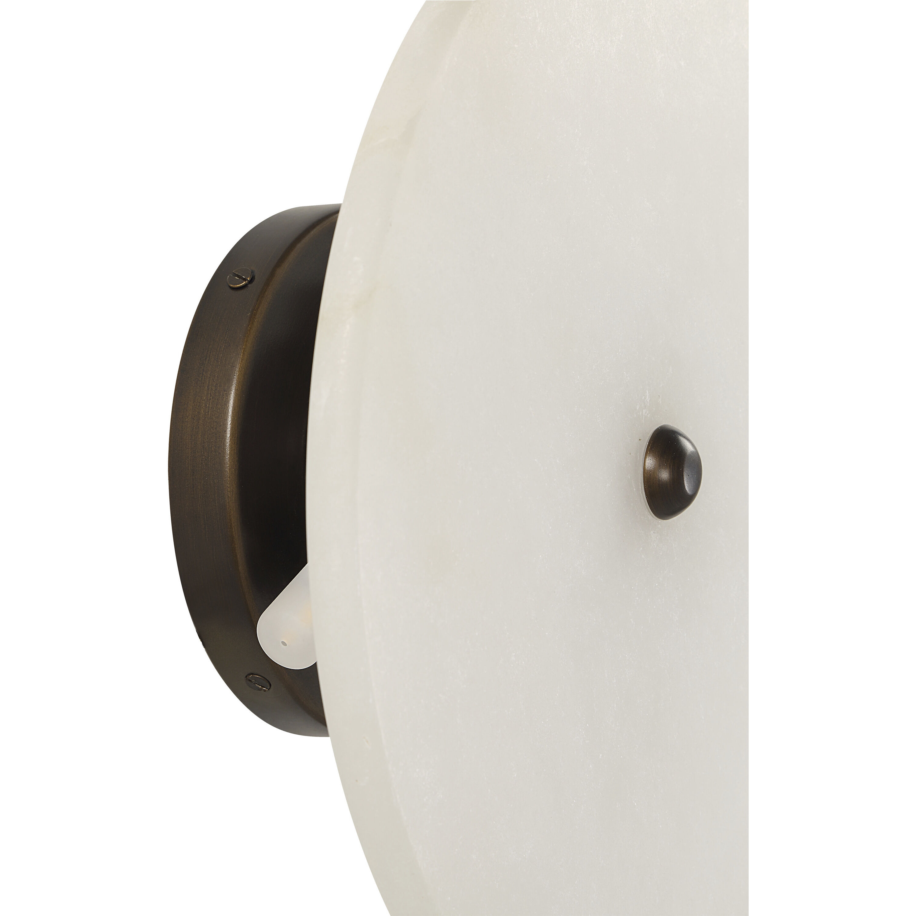 Lorenzo 3 Light 12 inch Natural Alabaster Sconce Wall Light