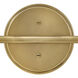 Arti 4 Light 32 inch Heritage Brass Vanity Light Wall Light