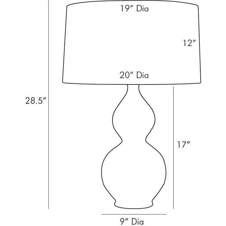 Donna 29 inch 150.00 watt Natural Table Lamp Portable Light