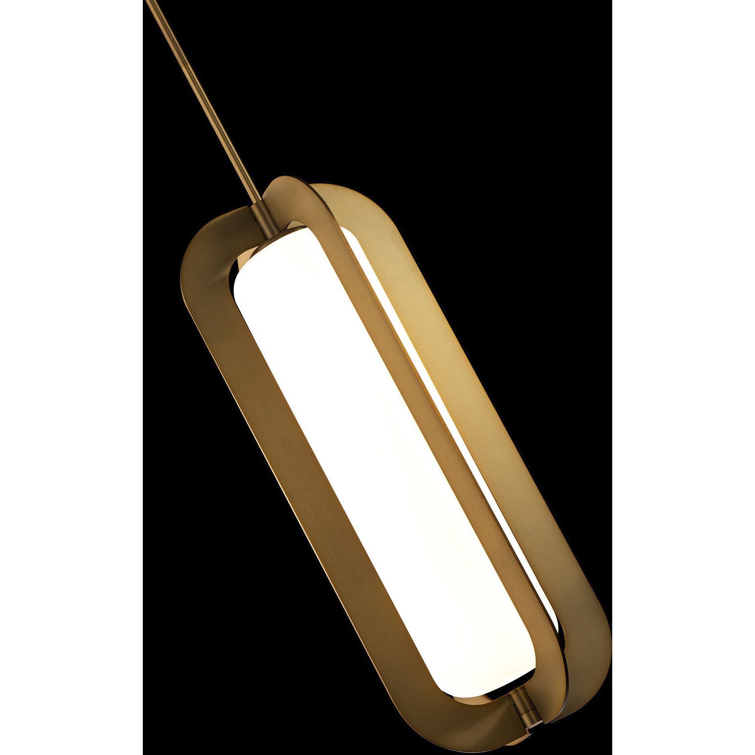 Echelon 1 Light 9 inch Aged Brass Pendant Ceiling Light
