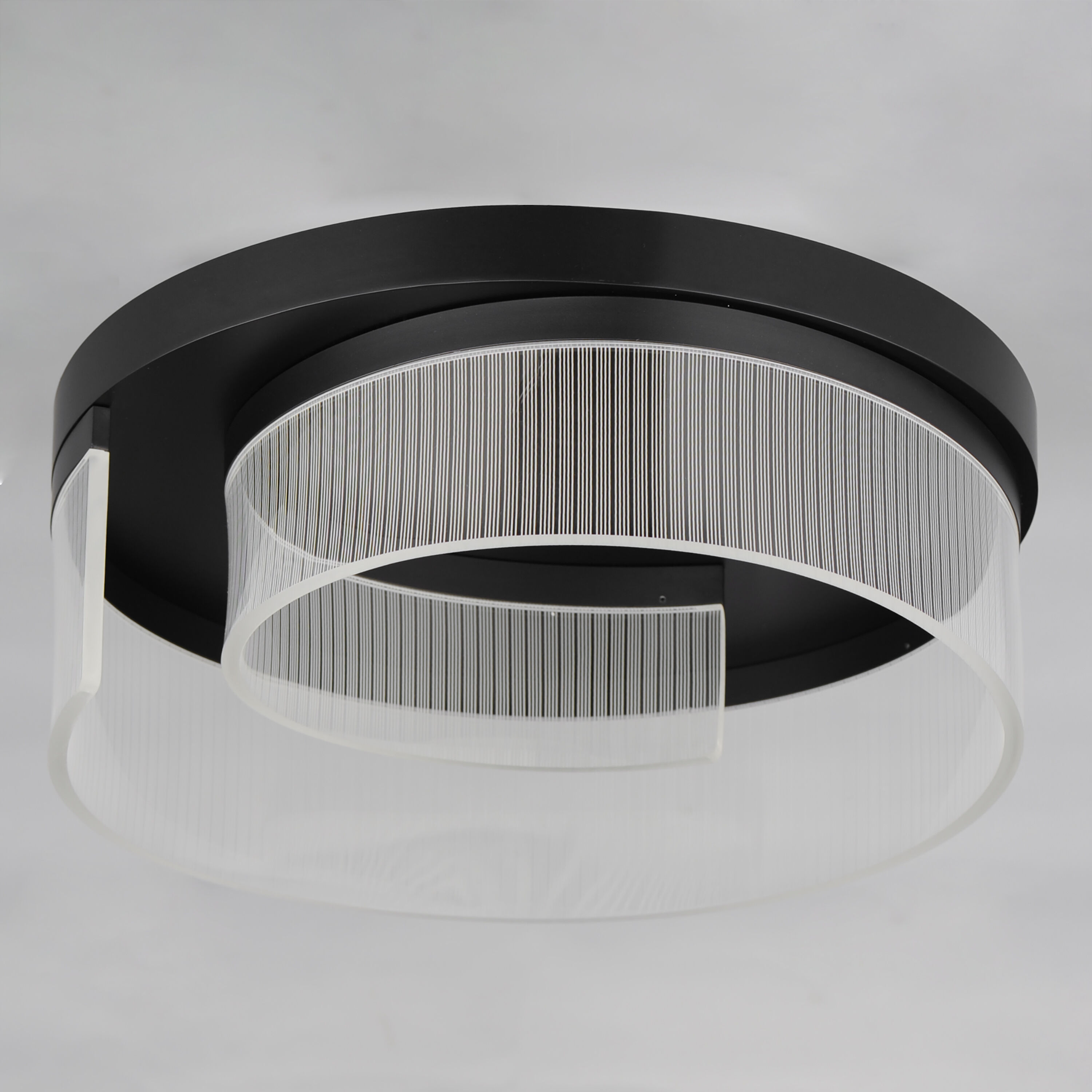 Sonata LED 19.75 inch Black Flush Mount Ceiling Light