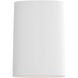 Kelly Wearstler Lotura LED 8 inch Museum White Pocket Sconce Wall Light