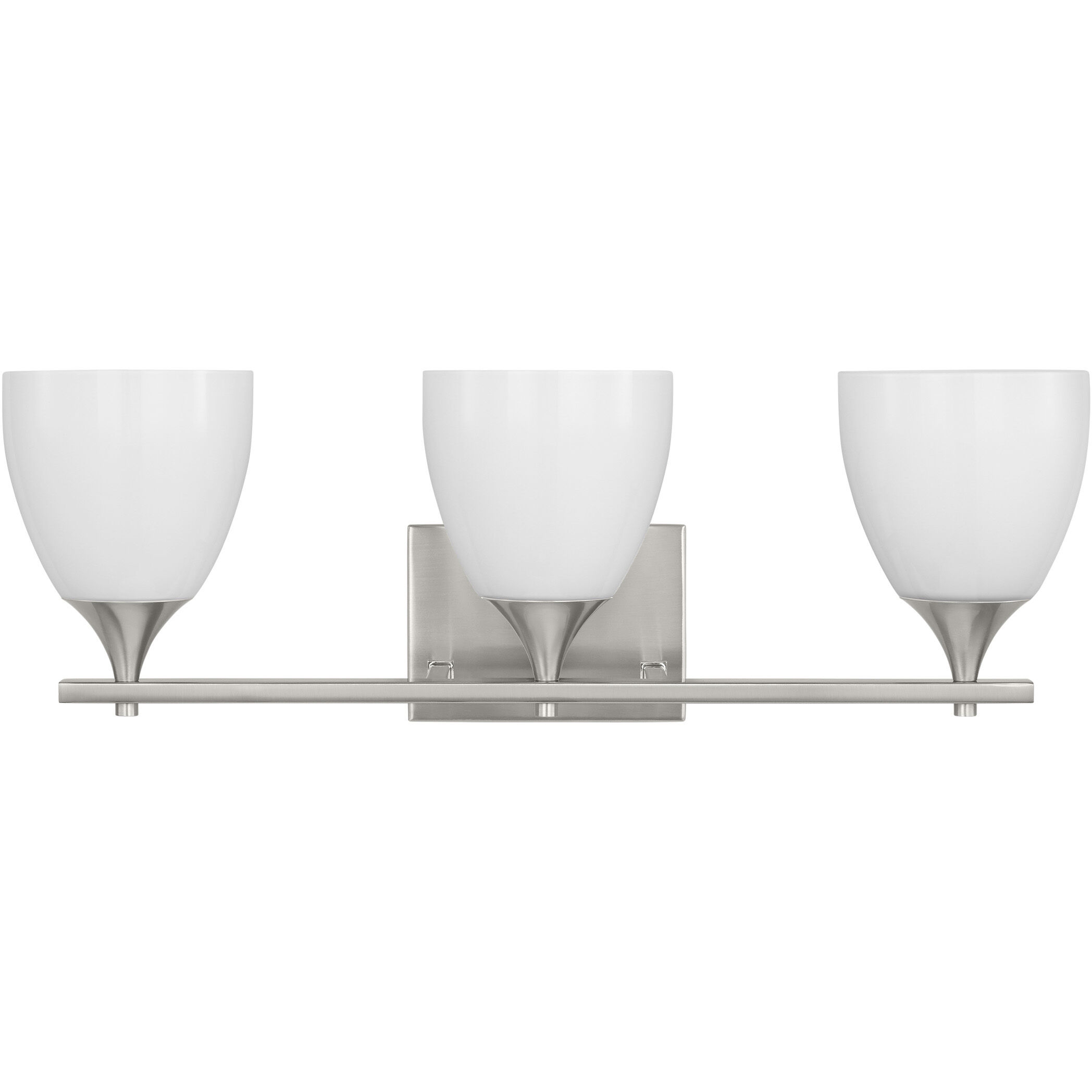 Drew & Jonathan Toffino 3 Light 26 inch Brushed Steel Wall Bath Fixture Wall Light