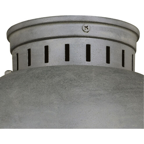 Harwich 1 Light 10 inch Textured Gray Outdoor Ceiling