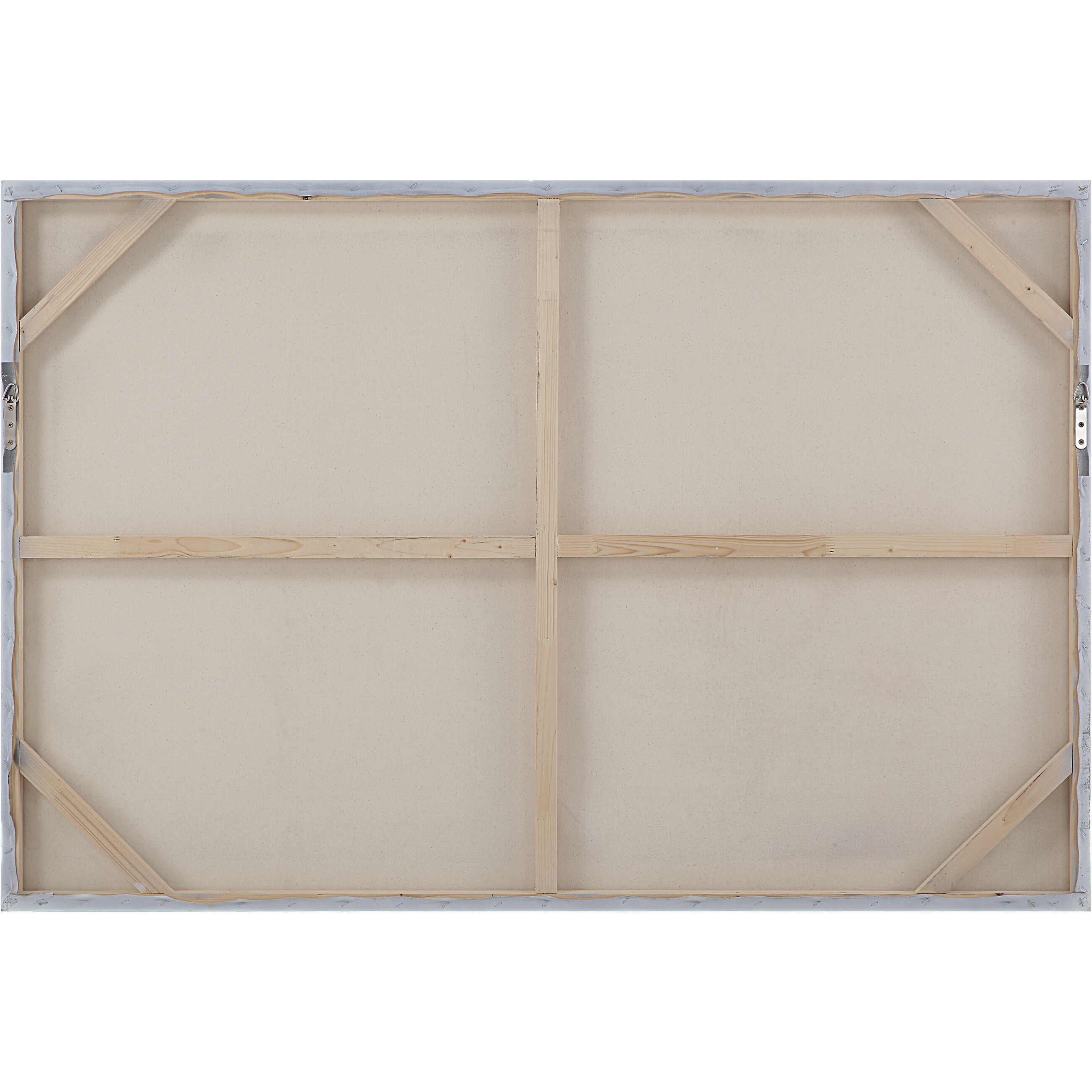 Benalla White/Grey/Black Canvas Art