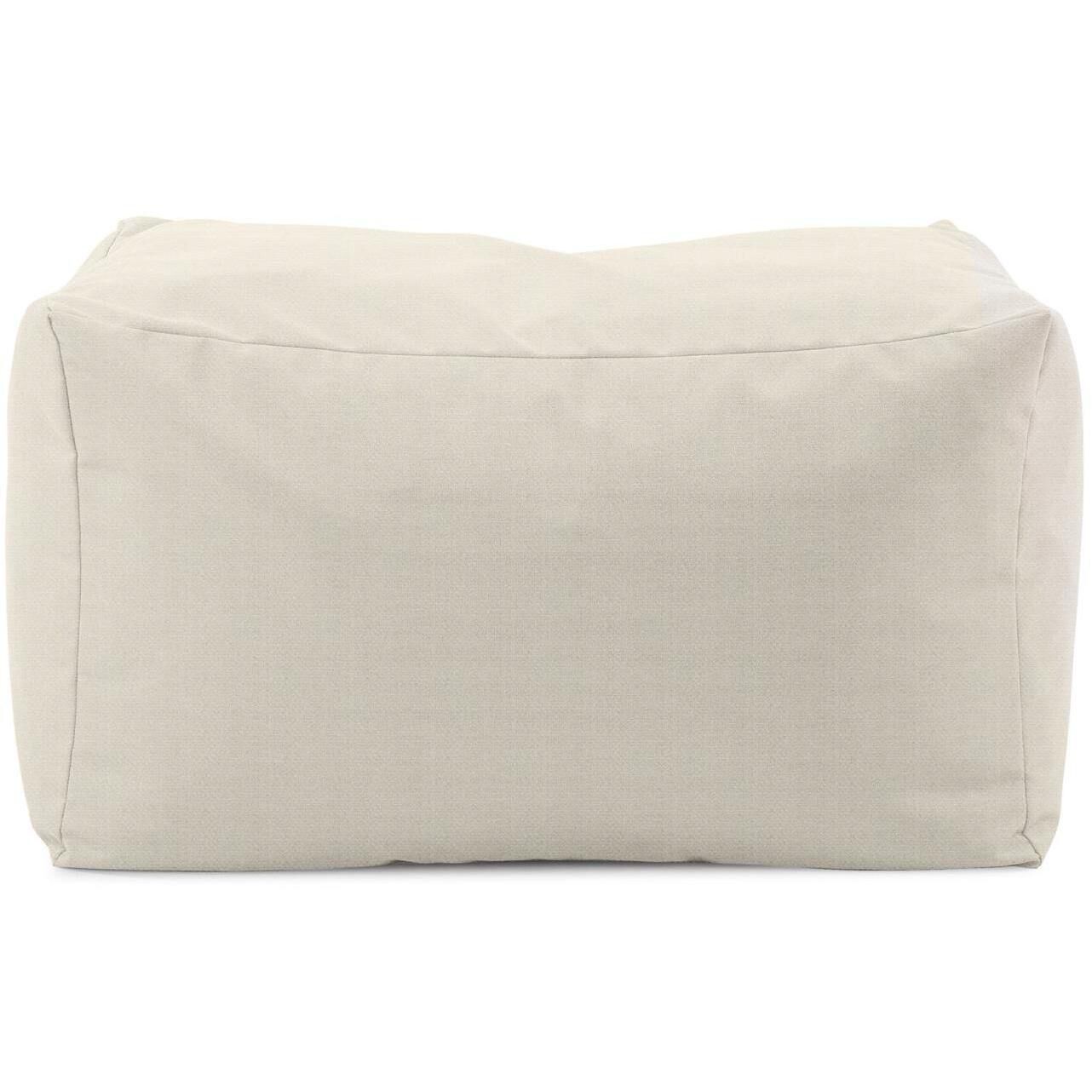 Driftwood 18.25 inch Natural Outdoor Pouf Bench