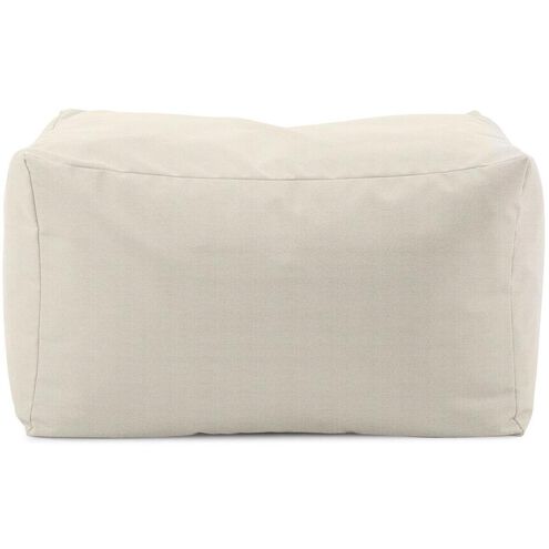 Driftwood 18.25 inch Natural Outdoor Pouf Bench