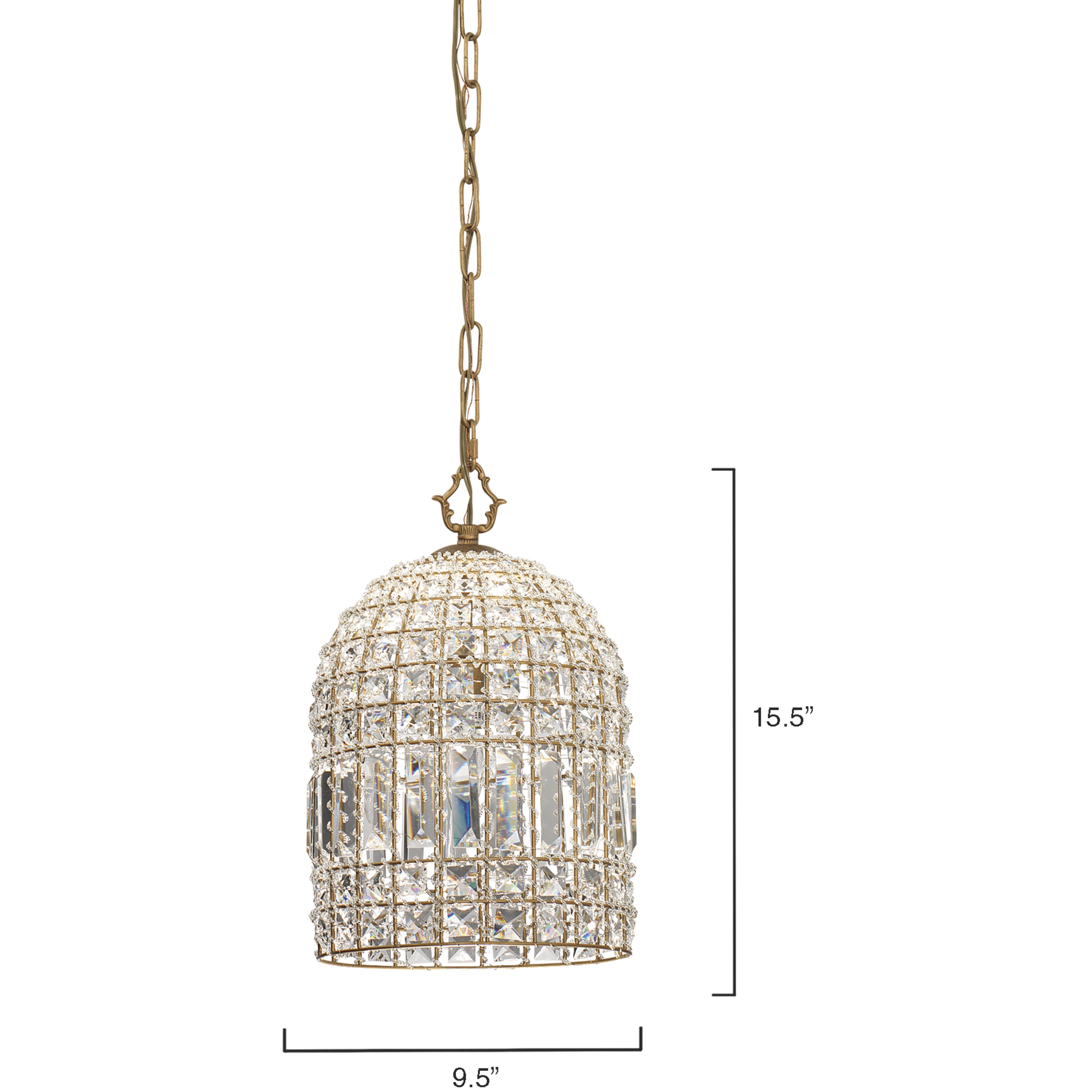Crystal Pendant Ceiling Light