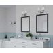 Alexa 2 Light 13 inch Brushed Nickel Bath Vanity Wall Light