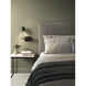 Ito 1 Light 12.2 inch Matte Black ADA Interior Wall Light