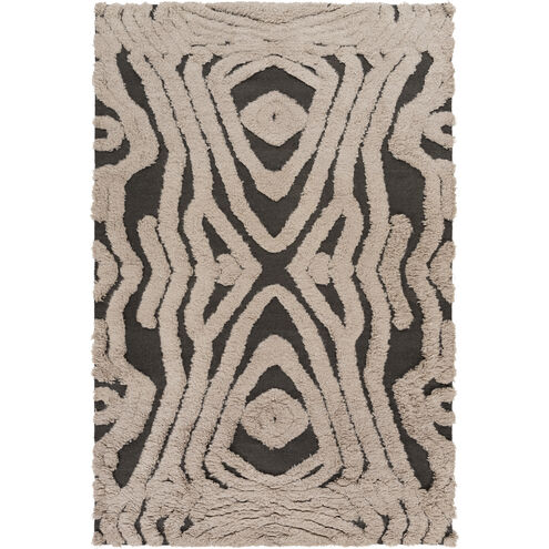 Midelt 132 X 96 inch Taupe, Charcoal Rug