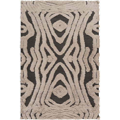 Midelt 132 X 96 inch Taupe, Charcoal Rug