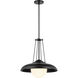 Schooner Ridge 1 Light 18.13 inch Coal Pendant Ceiling Light