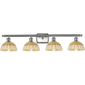 Ballston Bristol Natural II 4 Light 37.50 inch Bathroom Vanity Light