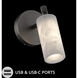 Zayle 9 inch 7 watt Antique Nickel Task Light Portable Light