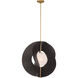 Gloria 1 Light 24 inch Legacy Brass and Dark Bronze Pendant Ceiling Light