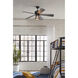 Midvale 56 inch Blistered Iron Outdoor Ceiling Fan