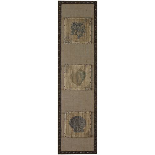 Ricken Beige with Bronze Dimensional Wall Art