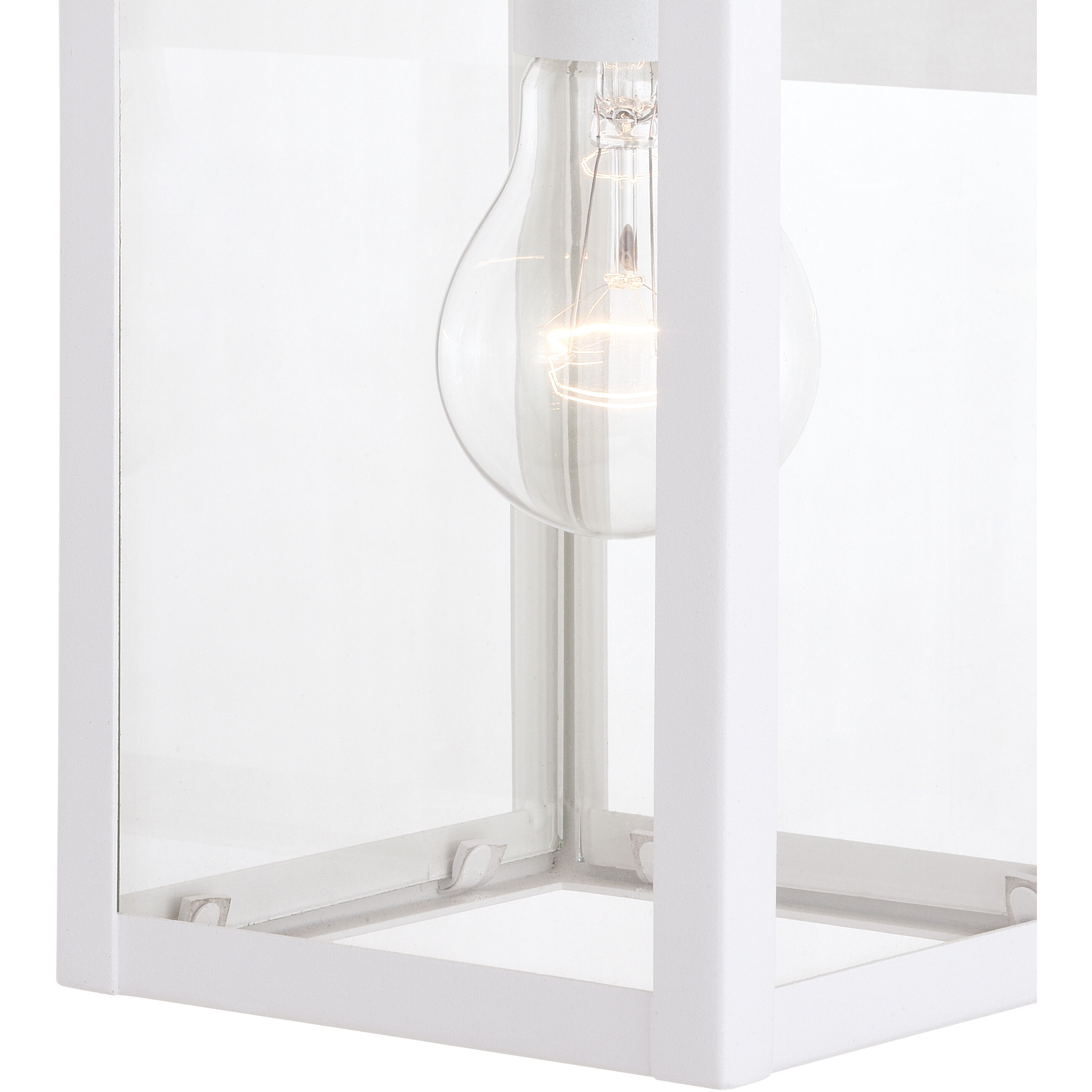 Medinah LED 12.25 inch Textured White Outdoor Wall