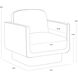 Everton Meg Taupe Armchair