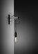 Hooked Wall Light in Stone / Smoked Bronze, Nude