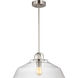 Drew & Jonathan Scott Payton 1 Light 20 inch Brushed Steel Pendant Ceiling Light
