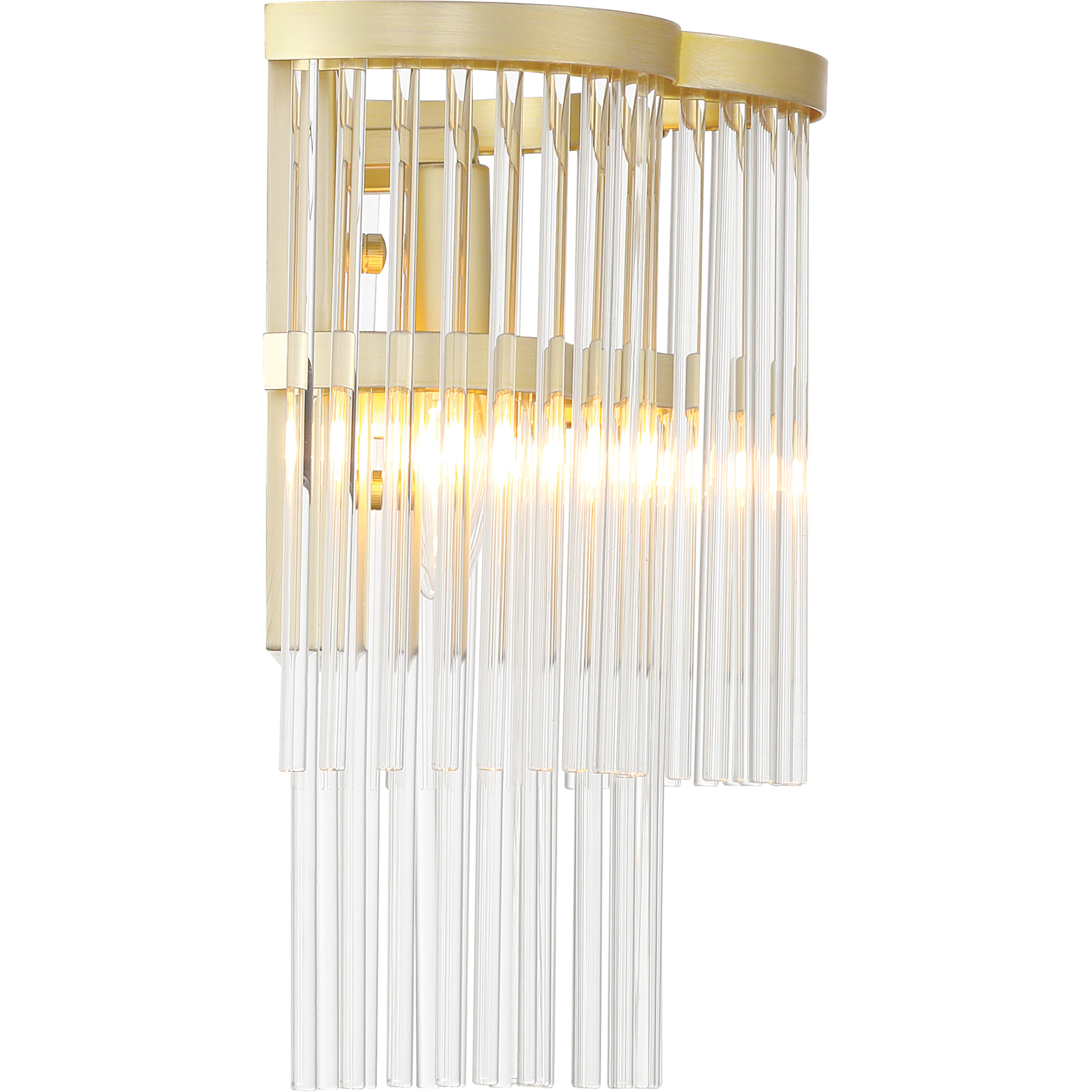 Azura 2 Light 12.13 inch Heirloom Brass Wall Sconce Wall Light