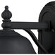 Lapuente LED 14 inch Matte Black Outdoor Wall Sconce