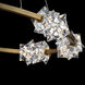 Beyond Bergy LED 36 inch Aged Brass Pendant Ceiling Light