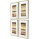 Abstract Collection Brown Framed Art