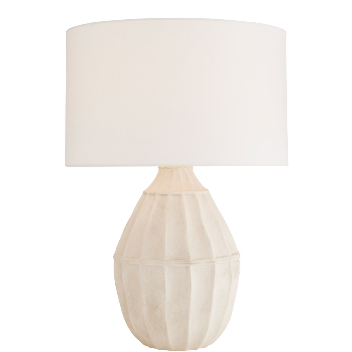 Tangier 30.5 inch 60 watt Egg Shell Table Lamp Portable Light