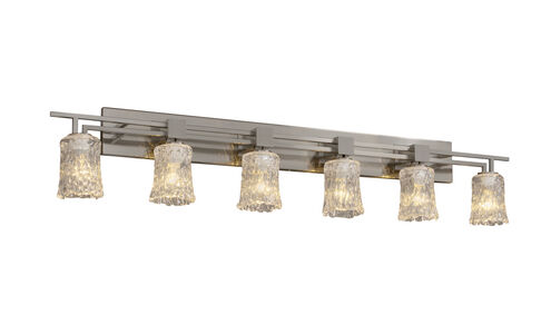 Veneto Luce LED 56 inch Dark Bronze Bath Bar Wall Light in 4200 Lm LED, Lace (Veneto Luce), Round Flared, Aero