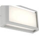 Malibu LED 5 inch Satin Outdoor Wall Sconce