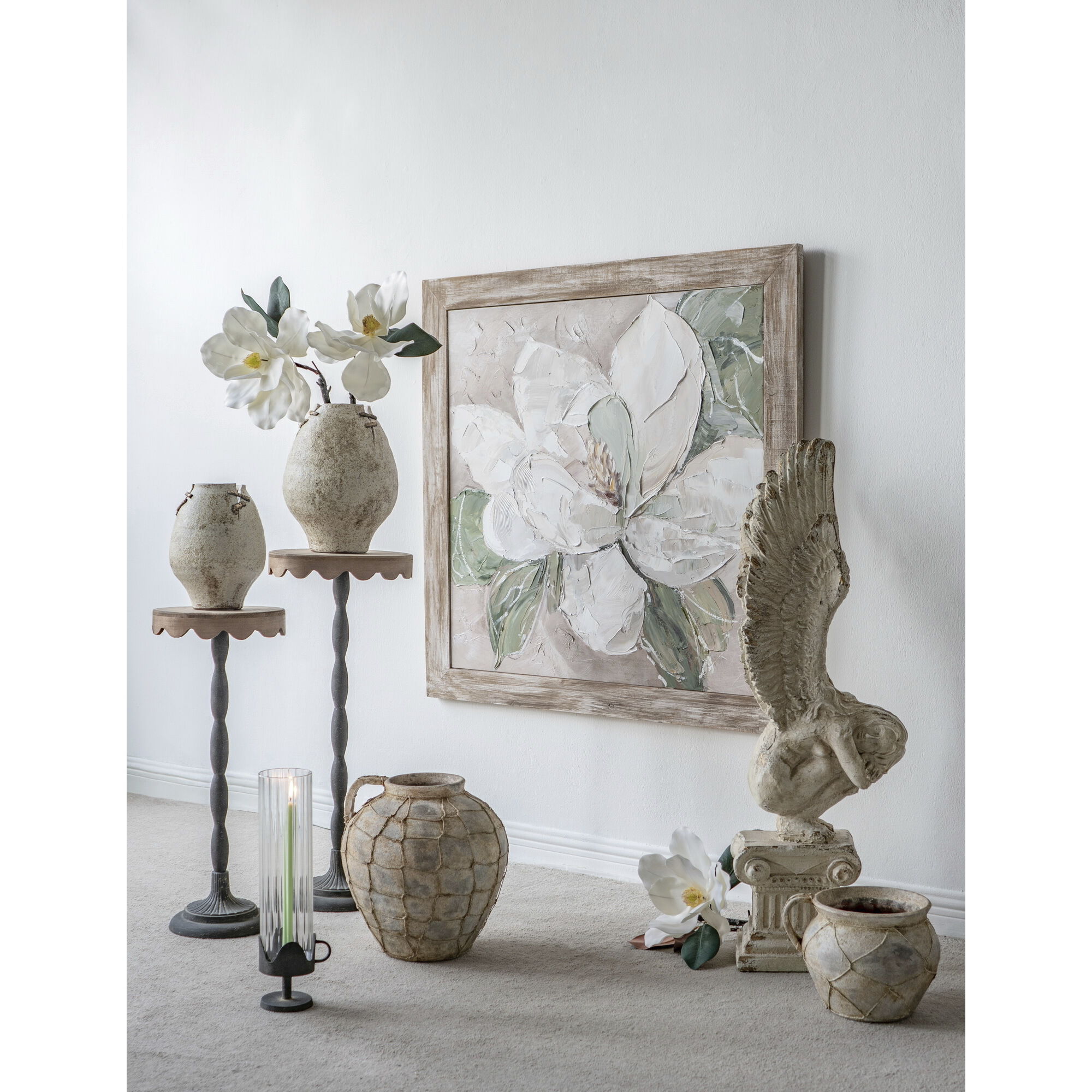 Anita 25.4 X 10.4 inch Black and Brown Side Table