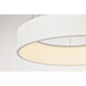 Orbit LED 23.5 inch White Pendant Ceiling Light