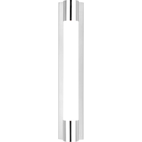 C&M by Chapman & Myers Loring LED 5 inch Chrome Vanity Light Wall Light