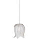 Polpo 3 Light 7.5 inch Silver Multi-Drop Pendant Ceiling Light