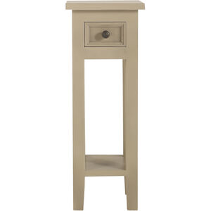 Sutter 27 X 10 inch Khaki Accent Table