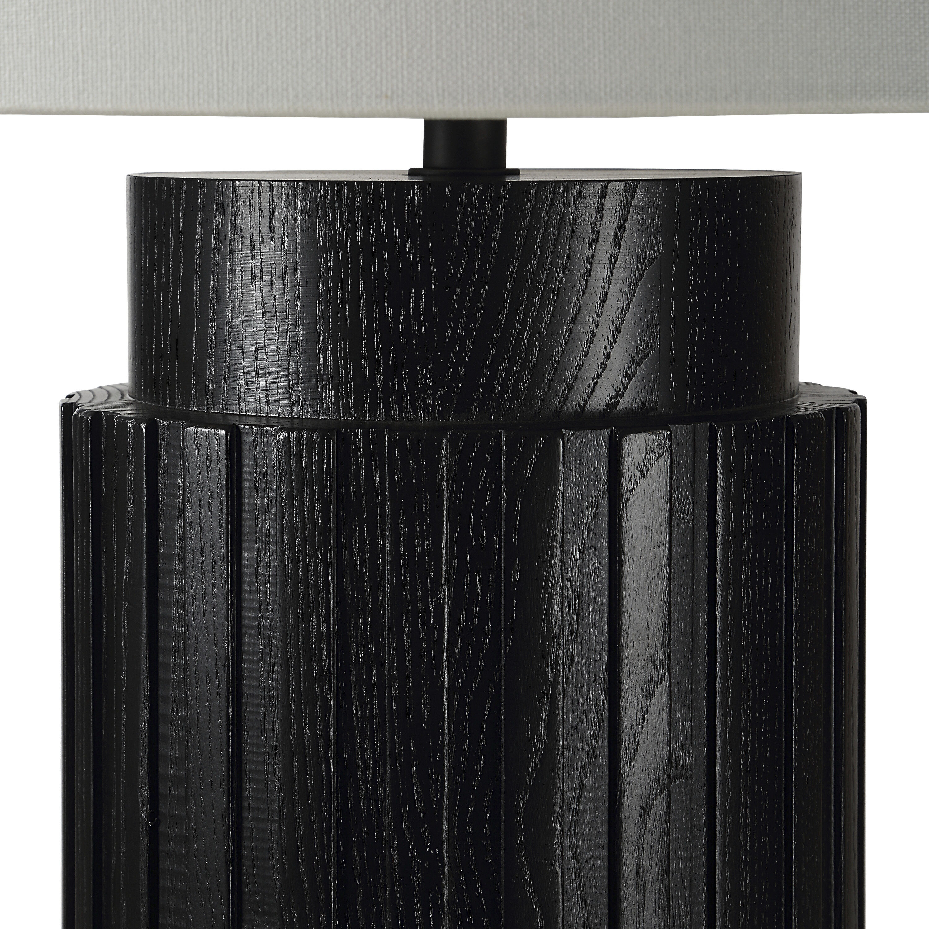 Stilus 26 inch Matte Black Table Lamp Portable Light