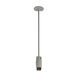 Exhaust Pendant LED 2.36 inch Stone / Black Pendant Ceiling Light