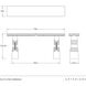 Ayni 78.5 inch Whitewash Console