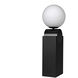 Kate 24 inch 60.00 watt Matte Black Table Lamp Portable Light
