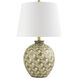 Supino 24 inch 100 watt Glazed and Plated Accent Table Lamp Portable Light