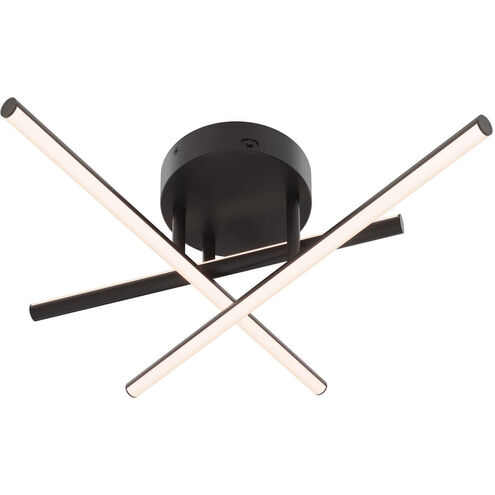 Asterisk 3 Light 5.9 inch Black Pendant Ceiling Light